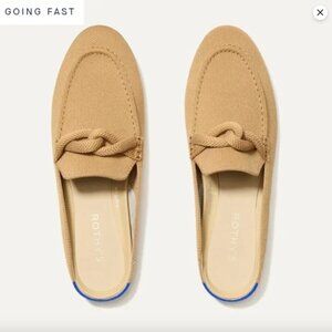 Rothy's The Loafer Mule Slip-On Shoes - Wren Birdseye